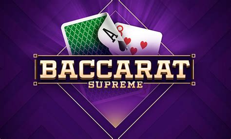 baccarat supreme no commission|Baccarat Supreme Free Play in Demo Mode .
